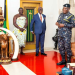 Otumfuo Commends IGP Yohuno and Ashanti Regional Police for Strengthening Security